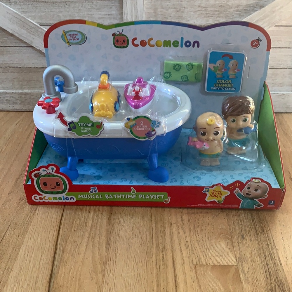 Cocomelon Bathtime playset